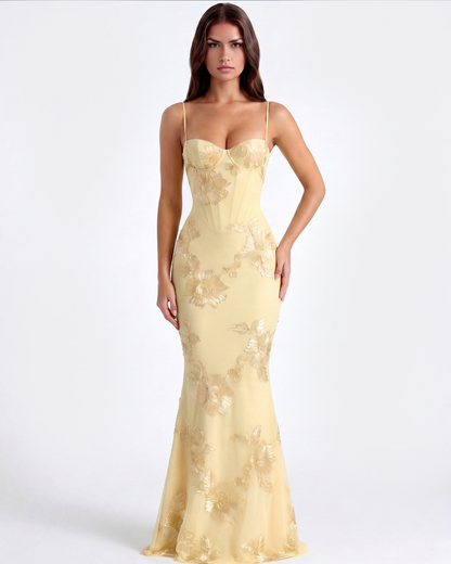 Wendy | Women's Embroided Formal Wedding Guest Dress