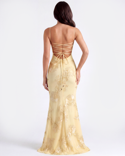 Wendy | Women's Embroided Formal Wedding Guest Dress