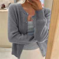 Angela | Women's Soft Button-Front Cardigan