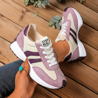Zara | Women's Retro Lace-Up Athletic Shoes